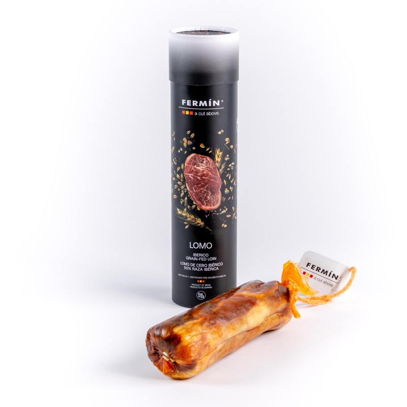 TUBO LOMO DE CEBO IBÉRICO 50% RAZA IBÉRICA